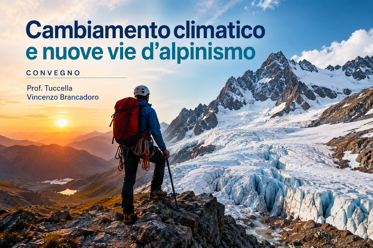 cambiamento climatico e nuove vie d'alpinismo